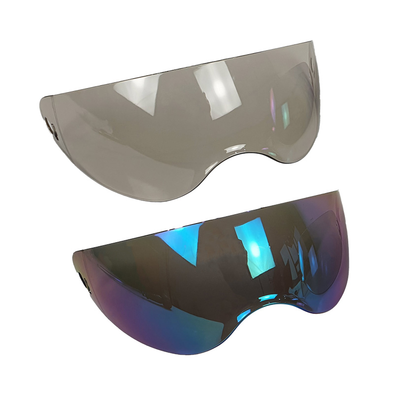 Z236 디빅 쉴드2 고글일체형 헬멧용 고글렌즈 이리듐 - 리퍼(스크래치 있음 사용지장없음)