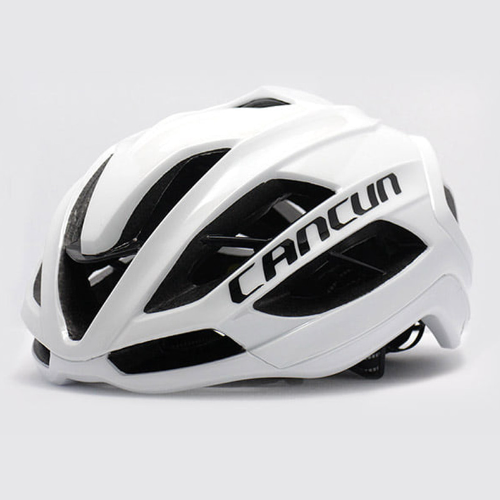 캔쿤 HM-10 에어로 자전거 헬멧(유광화이트)